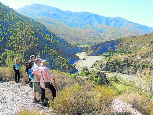 Walking the road to El Valero: home of expat author Chris Stewart Walking the road to El Valero: home of expat author Chris Stewart