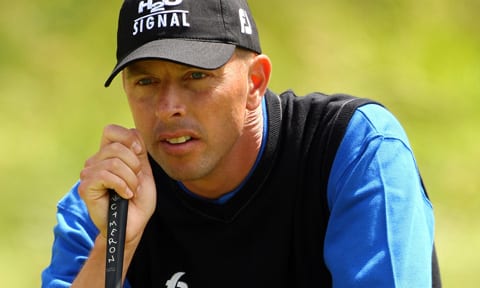 Danish golfer at Marbella club for pool unveiling Danish golfer at Marbella club for pool unveiling