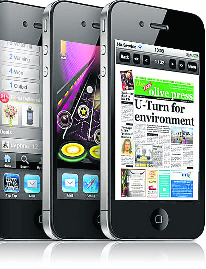 The launch of an Olive Press Android app to go with our iPhone app The launch of an Olive Press Android app to go with our iPhone app