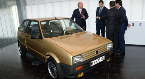 Spain’s King Felipe VI is reunited with his first ever car Spain’s King Felipe VI is reunited with his first ever car