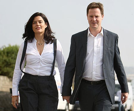 Nick Clegg will not use wife’s popularity for his political standing Nick Clegg will not use wife’s popularity for his political standing