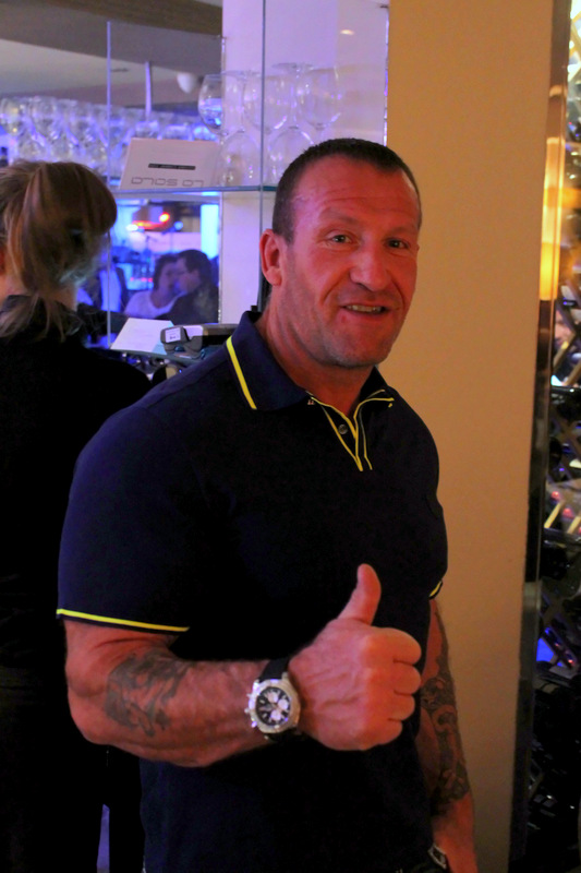Bodybuilder legend Dorian Yates hangs out in Marbella Bodybuilder legend Dorian Yates hangs out in Marbella