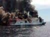 UPDATE: All passengers evacuated after Spain-bound ferry catches fire en route from Mallorca