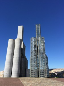 STUNNING: Peter Eisenman's hilltop buildings