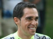 Spanish cyclist Alberto Contador struggles in first two stages of the Tour de France