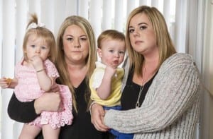 Evie, Victoria, Harris and Louise (left to right)