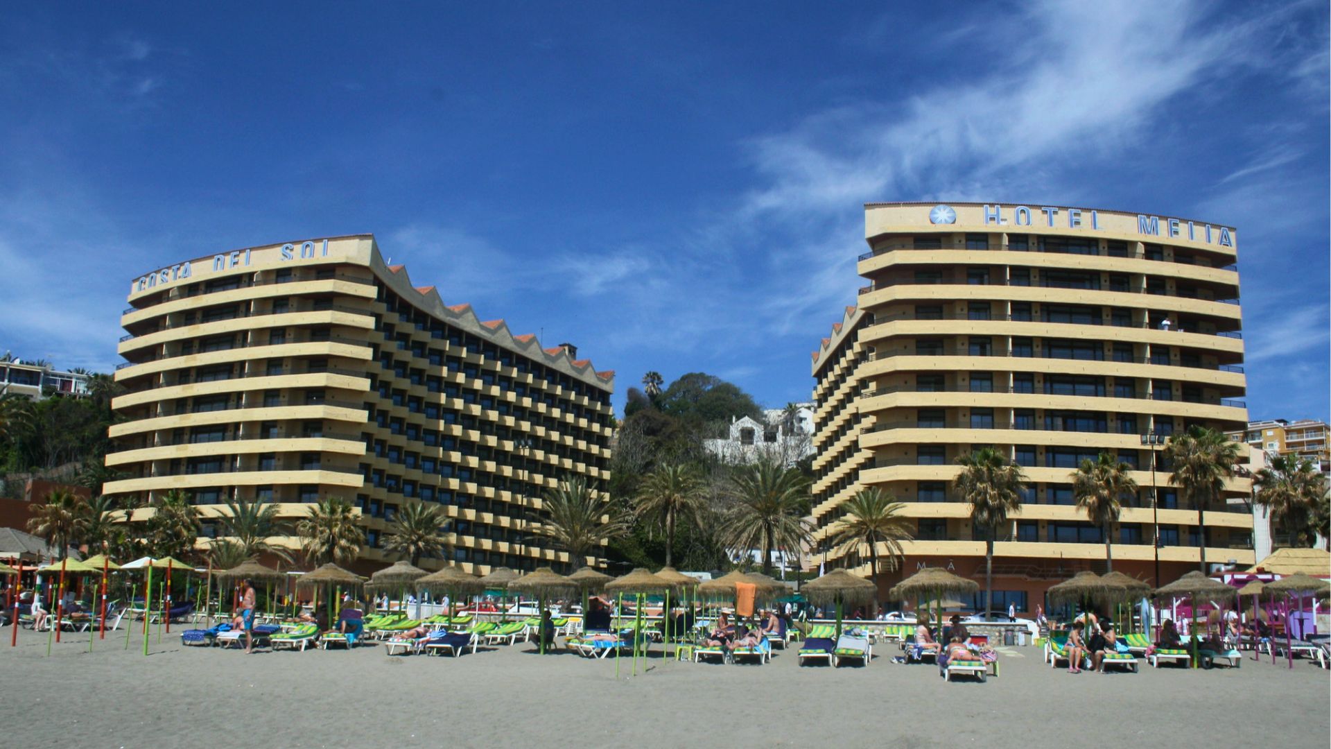 Meliá Costa del Sol hotel on the beachfront