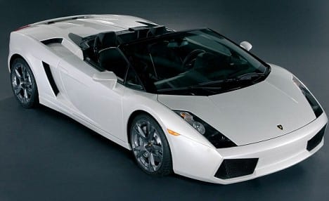 lamborghini A Lamborghini Gallardo similar to the one Mr Ward was driving