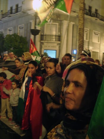 saharawi protests jerez