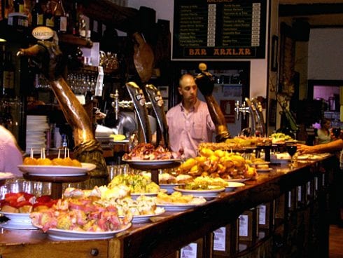 Pintxos in San Sebastian