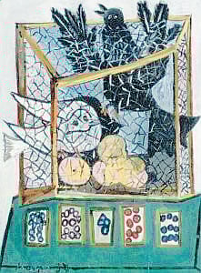 Picasso Birds in a Cage by Picasso