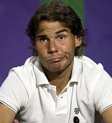 Rafael Nadal knocked out of wimbledon  second round by world number