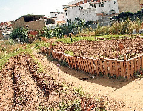 El Caminito urban garden in Malaga