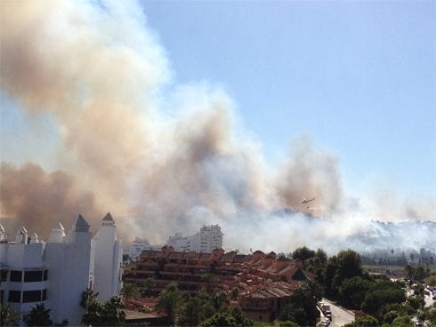 Estepona fire