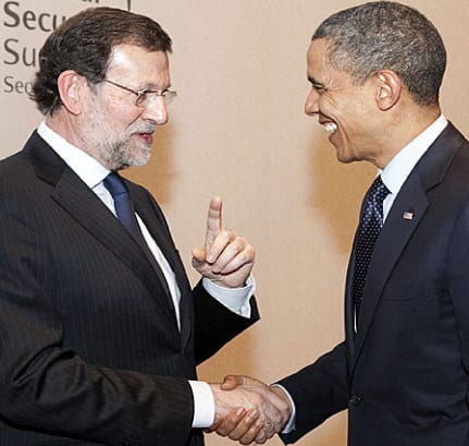 obama backs spain