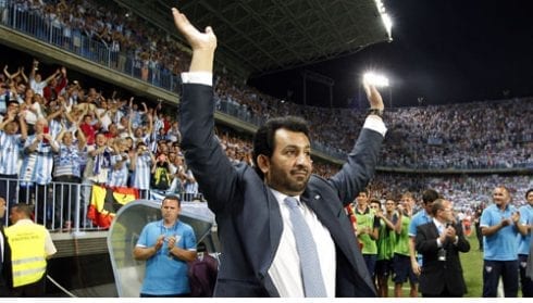 sheikh abdullah al thani sells malaga fc