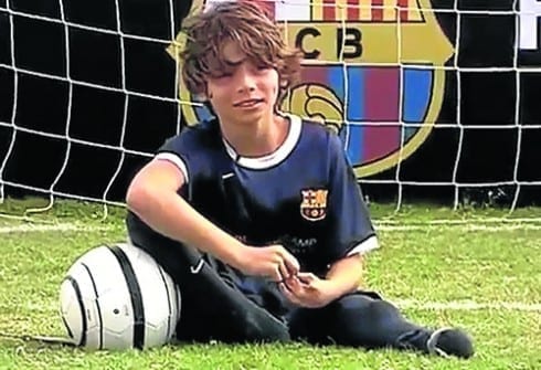 Gabriel Muniz no feet wins place training with barcelona fc