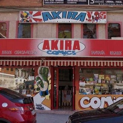 akira comics in Madrid e