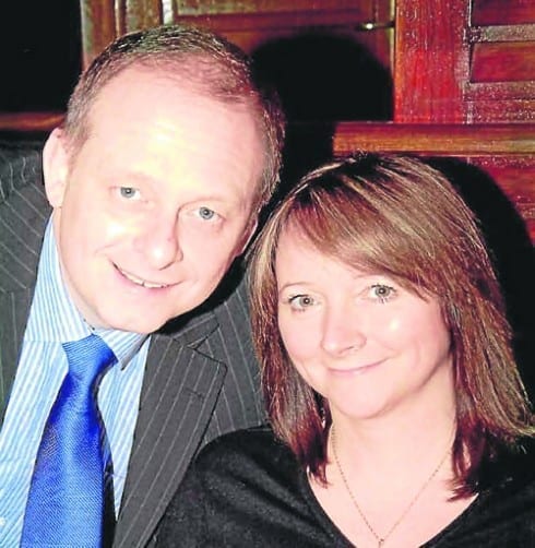 David Evans and wife car hire