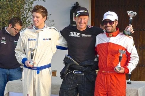Ascari winner Peter Bowerman colour