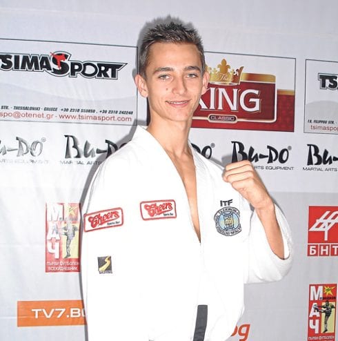 Taekwondo star Kieran Taylor