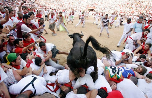 running of the bulls