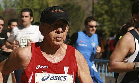 Crime Antonio Gonzalex Pacheco running the Madrid half in