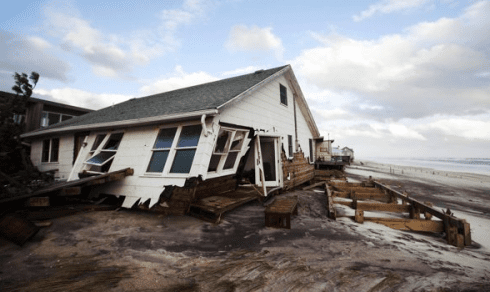 Property demolished coastal houses
