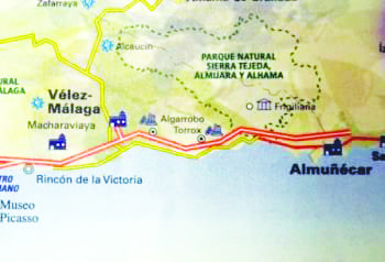 Nerja Map