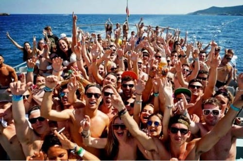 ibiza party boats e