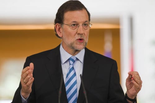 Spanish Prime Minister Mariano Rajoy e