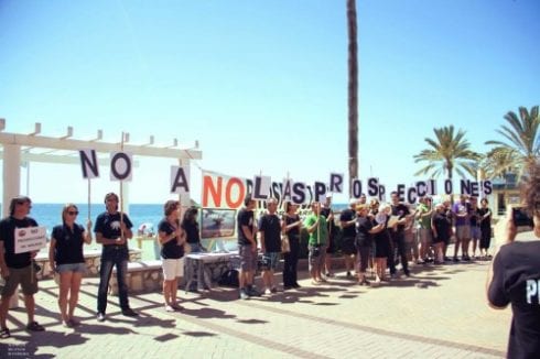 fuengirola protest e