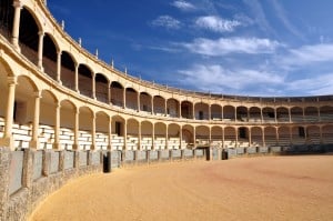 Ronda's historic bullring