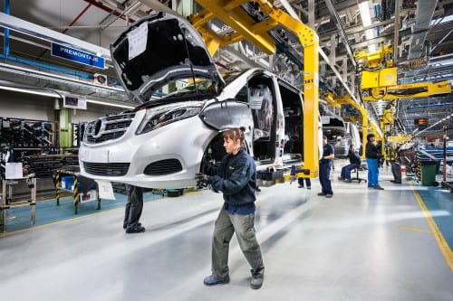 Spains car production e