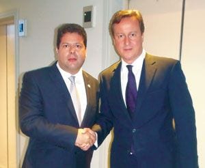 meeting with Cameron