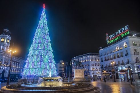 puerta del sol new year spain cordon press