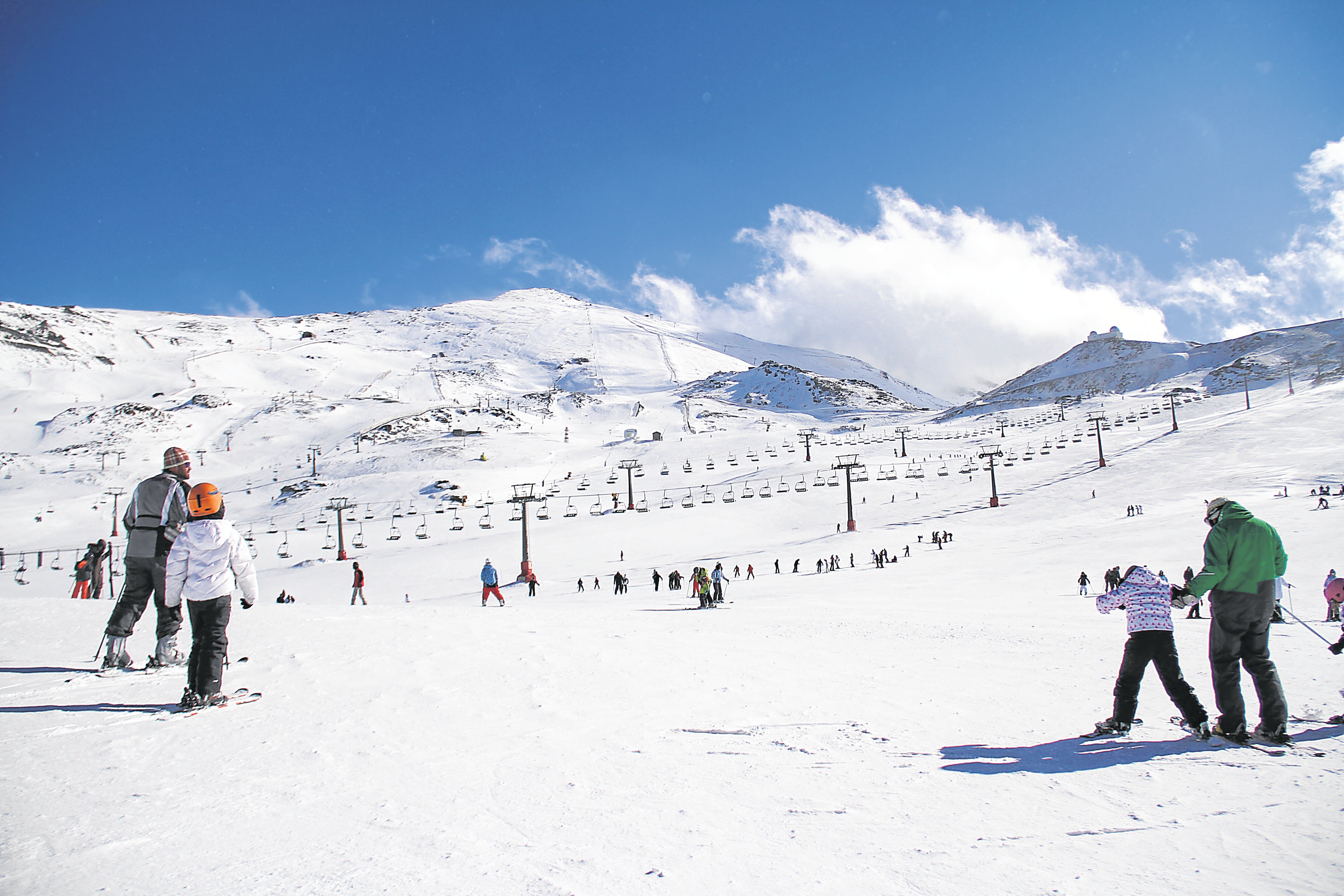 Sierra Nevada slopes