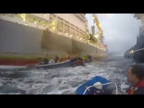 VIDEO: Greenpeace activist ‘seriously injured’ in Canary Islands oil drilling protest