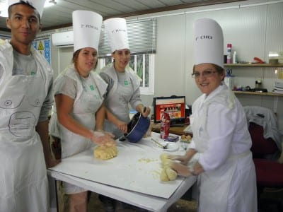 Catering school La consula students