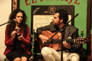 Flamenco el Pasaje Isa and Juanpe