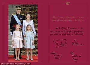 Royal Xmas card