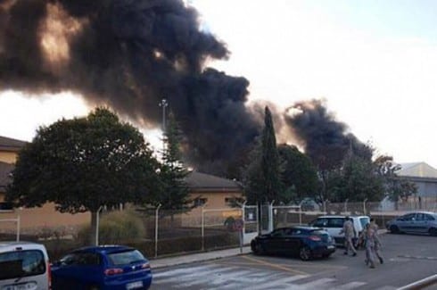 plane crash castilla la mancha spain