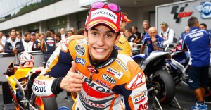 THUMBS UP: Marc Marquez set for another strong season