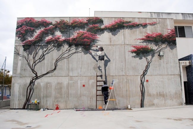 Estepona gets new mural from record-breaking mural painter Jose Fernandez Ros