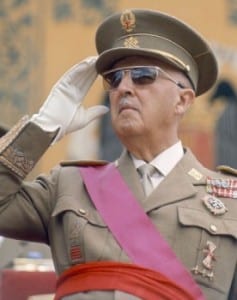 Spain&#039;s former fascist leader General Franco officially a dictator
