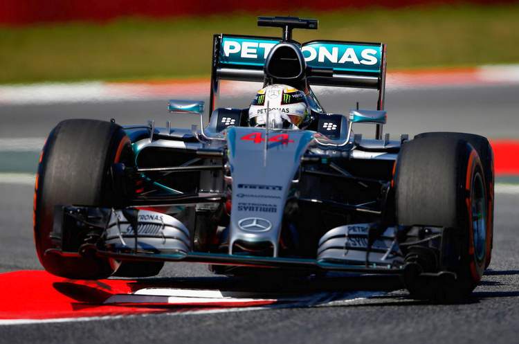 Lewis Hamilton Spanish F Grand Prix Barcelona