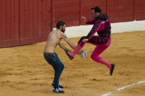 bullfighting protest e