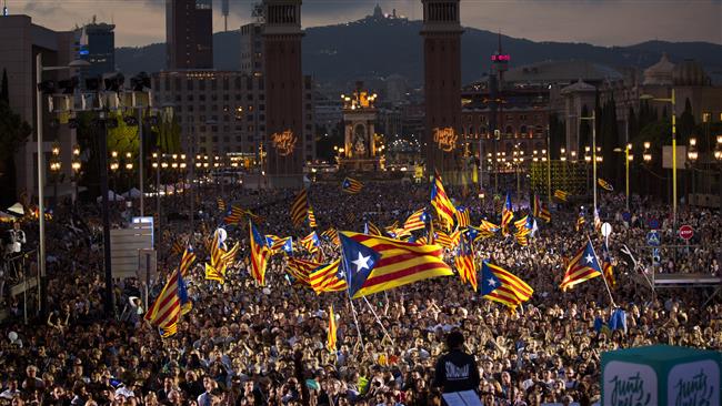 Calalunya celebrates regional election victory for separatist parties