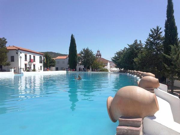 Huelva pool town square