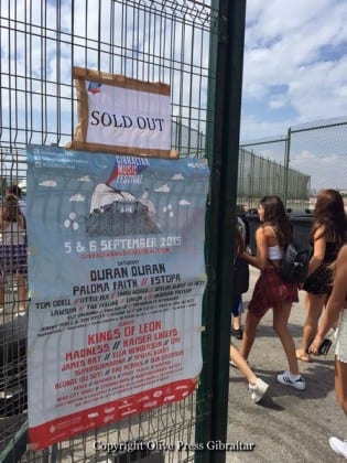 gibraltar music festival sold out IMG